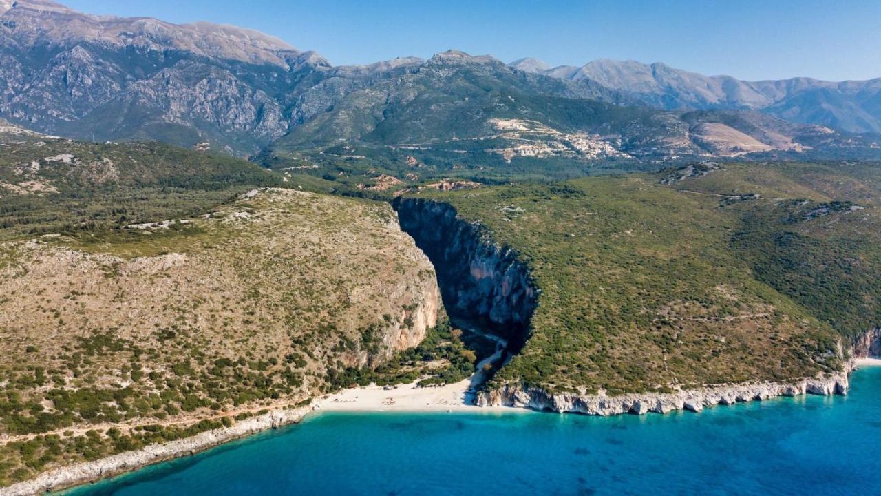 Blu Horizon Hotel Gjipe Dhërmi Kültér fotó